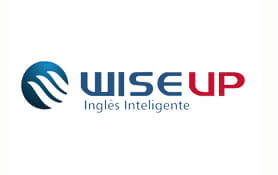 Marca Escola de Inglês WiseUp
